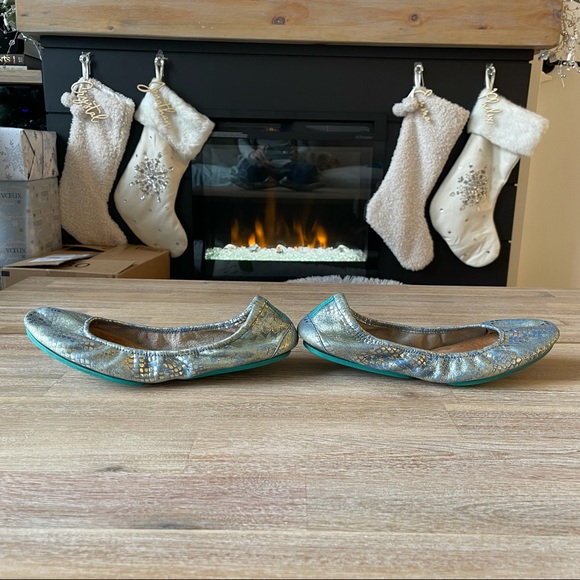 Tieks Paradise Blue Size 9 Ballet Flats - Picture 8 of 8